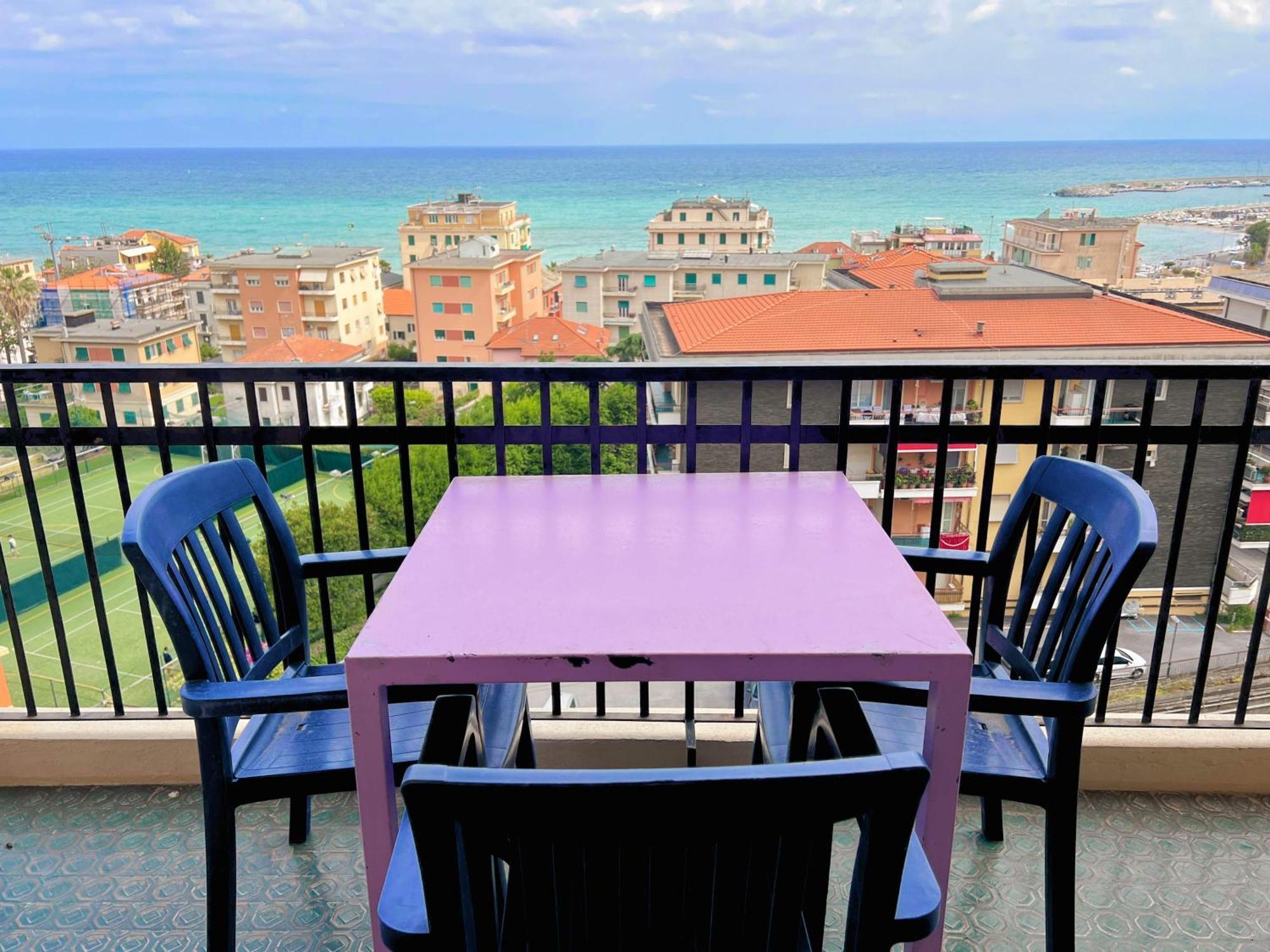 Ampio Appartamento Con Vista Varazze Exteriér fotografie