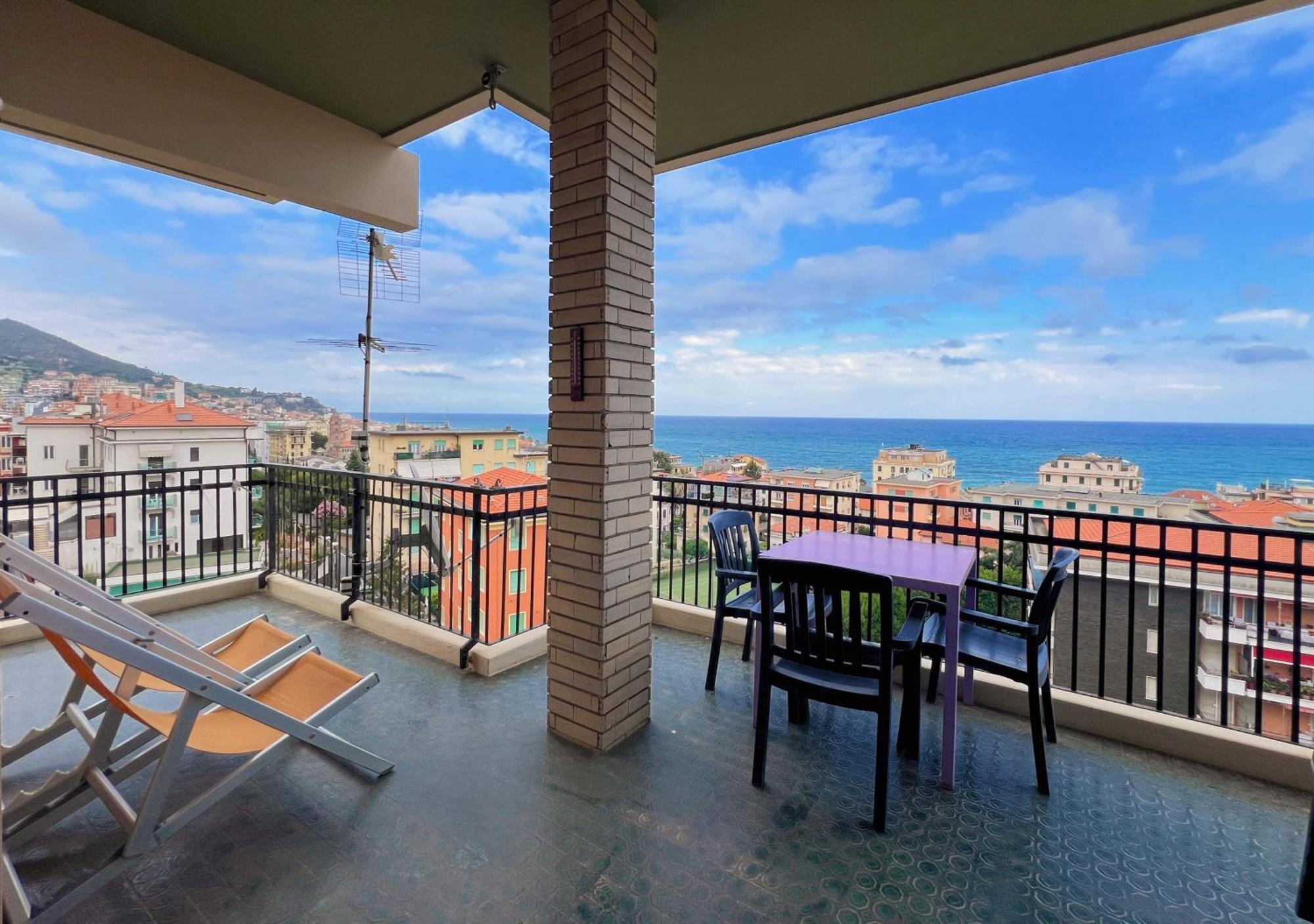 Ampio Appartamento Con Vista Varazze Exteriér fotografie